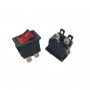 کلید راکر دوحالته چراغدار 4Pin مدل KCD1-101N-4P