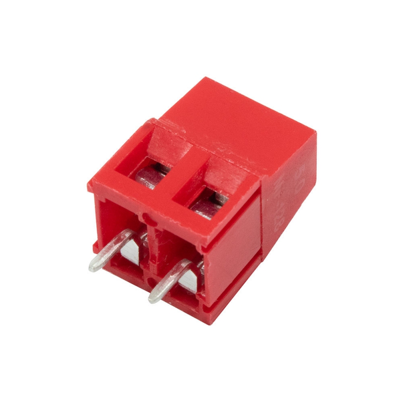 ترمینال پیچی مدل KF128-2Pin رنگ قرمز