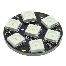 ماژول LED RGB هفت تایی WS2812