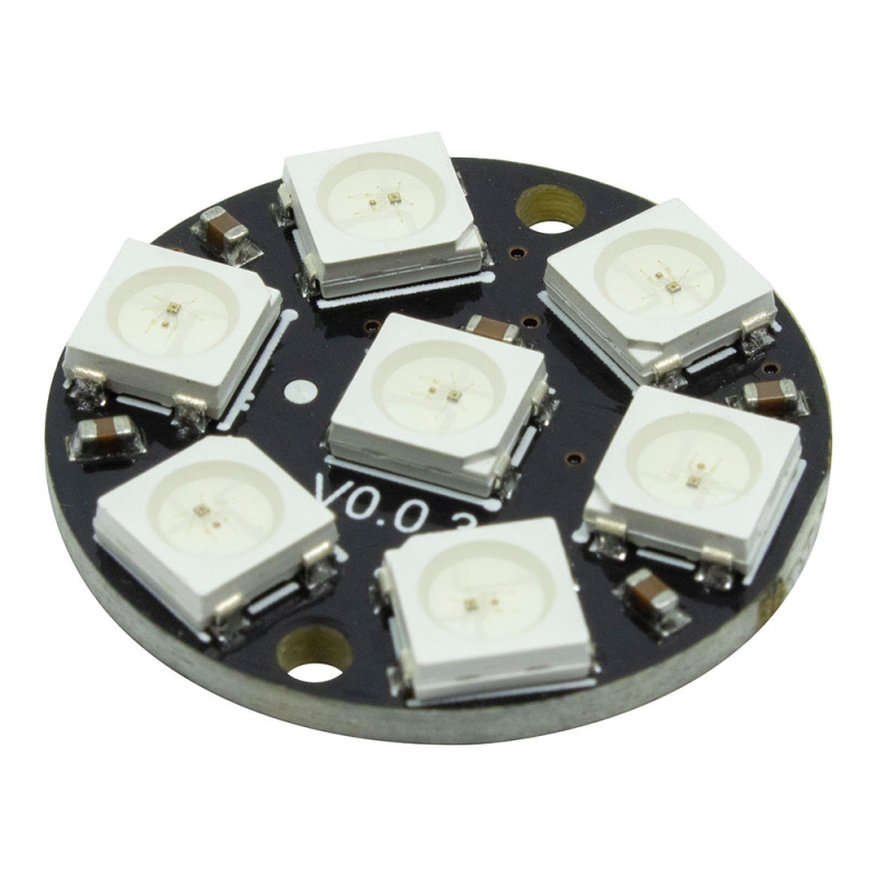ماژول LED RGB هفت تایی WS2812