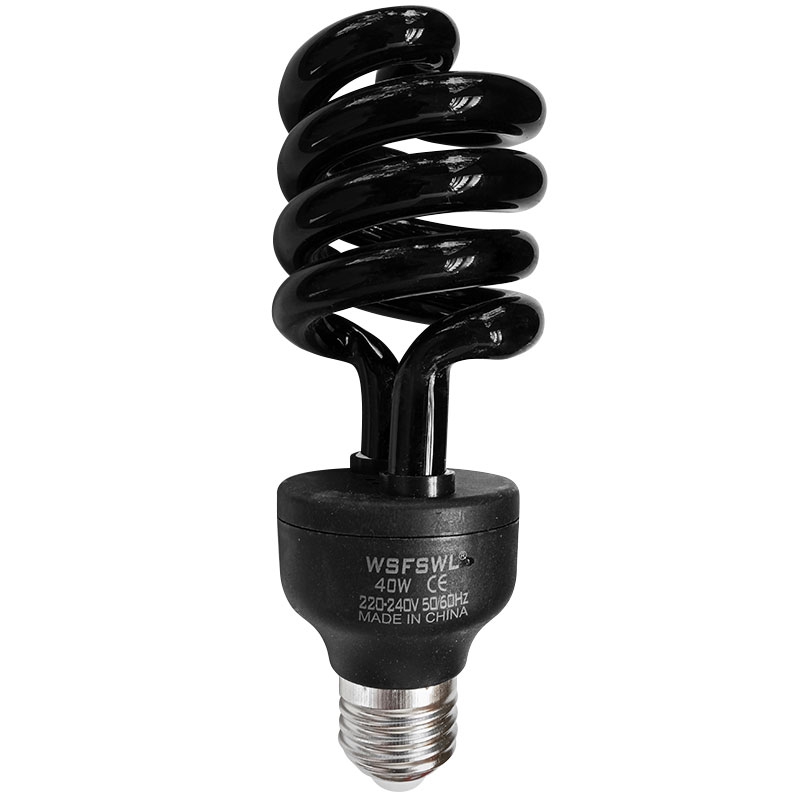 لامپ بلک لایت 40 وات UV کم مصرف پایه E27