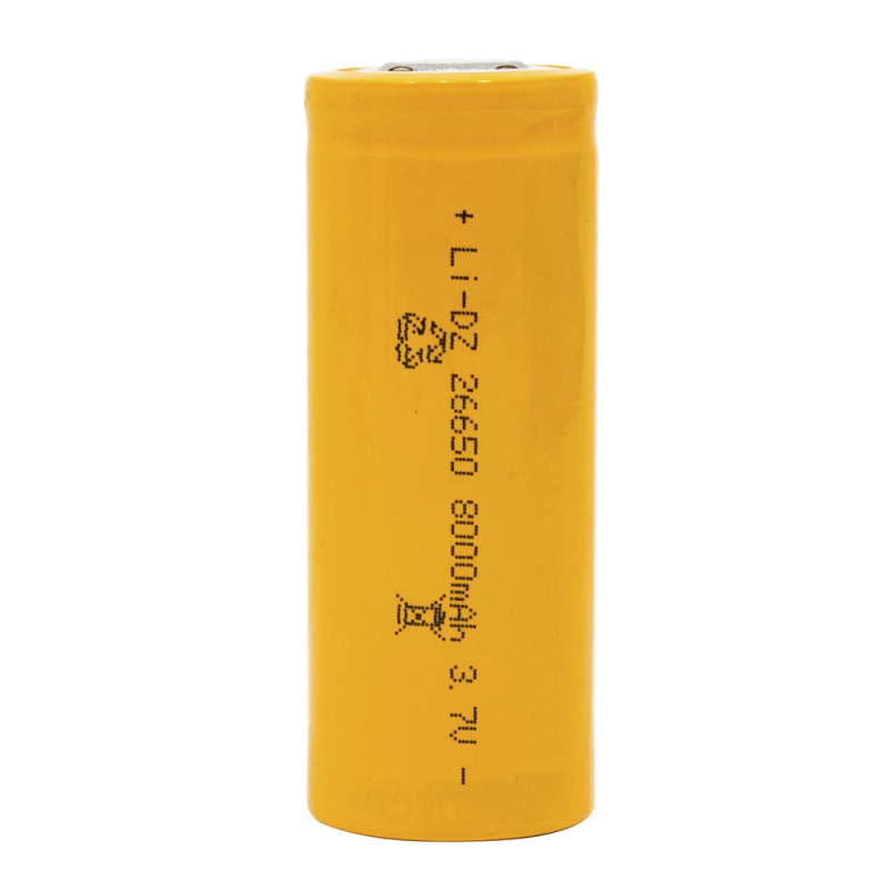 باتری لیتیوم یون 3.7v سایز 26650 8000mAh