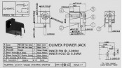 جک آداپتوری مادگی مشکی استاندارد DC-005 قطر پین 2.0mm