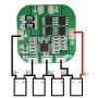 ماژول شارژ و دشارژ BMS باتری لیتیومی 4 سل 20 آمپر مدل HX-4S