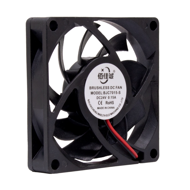 فن 24V دو سیمه سایز 7x7 ضخامت 1.5CM