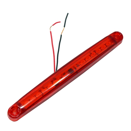 LED فلاشر پلیسی خطی 12V قرمز