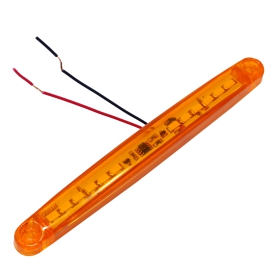 LED فلاشر امدادی خطی 12V نارنجی-قرمز