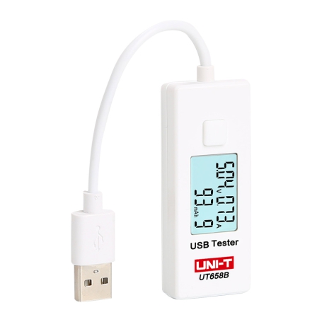 تستر USB TESTER و مانیتورینگ شارژ مارک UNI-T مدل UT658B