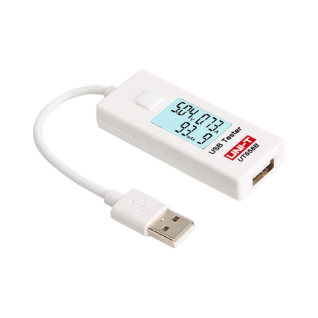 تستر USB TESTER و مانیتورینگ شارژ مارک UNI-T مدل UT658B