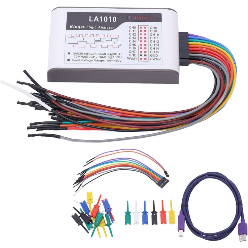 لاجیک آنالایزر 16 کاناله حرفه ای 100MHZ