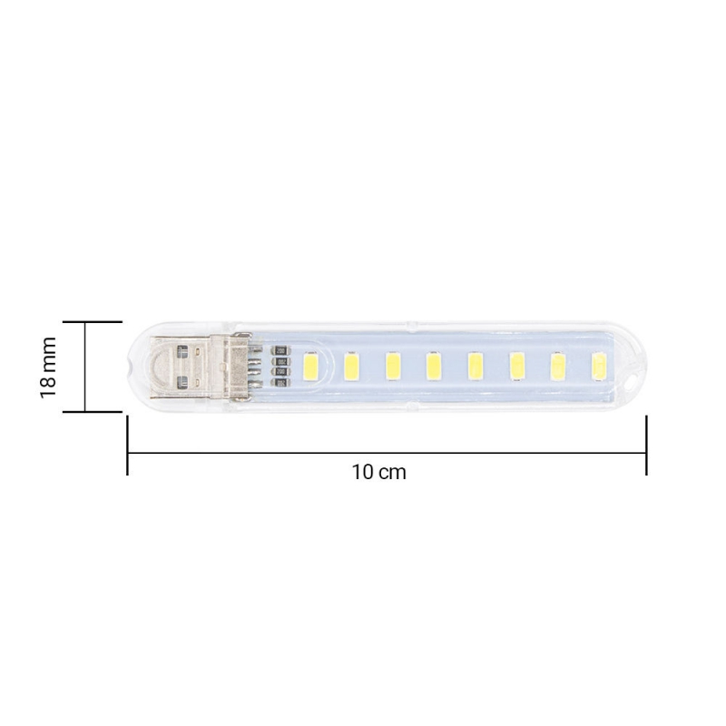 چراغ اضطراری USB LED دو طرفه 16LED