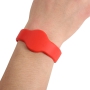 تگ RFID دستبندی سیلیکونی 125KHZ قطر 60mm رنگ قرمز
