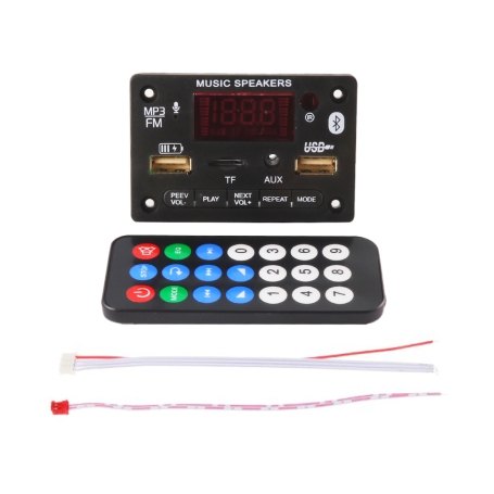 پخش کننده MP3 PLAYER پنلی بلوتوثی 12V مدل KH-9206