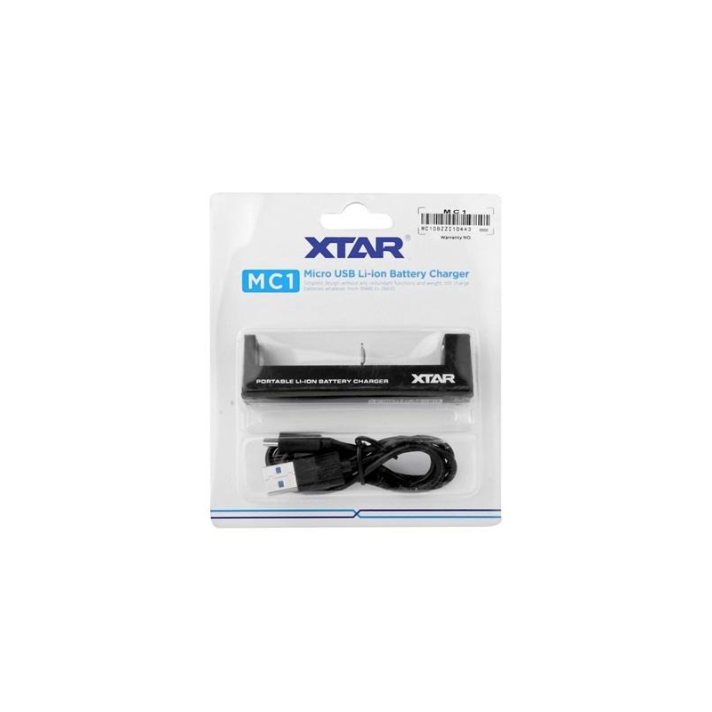 شارژر باتری لیتیوم-یون تکی MC1 مارک Xtar