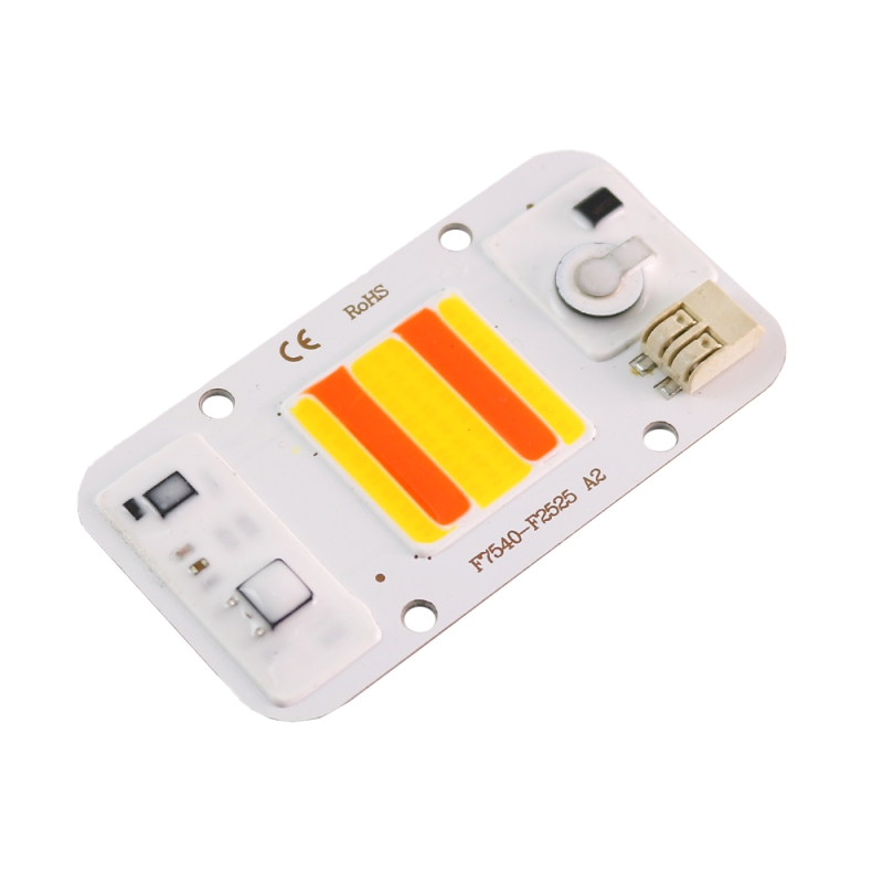 LED COB آفتابی - فول اسپکتروم رشد گیاه 50W 220V سایز 7540 طرح B