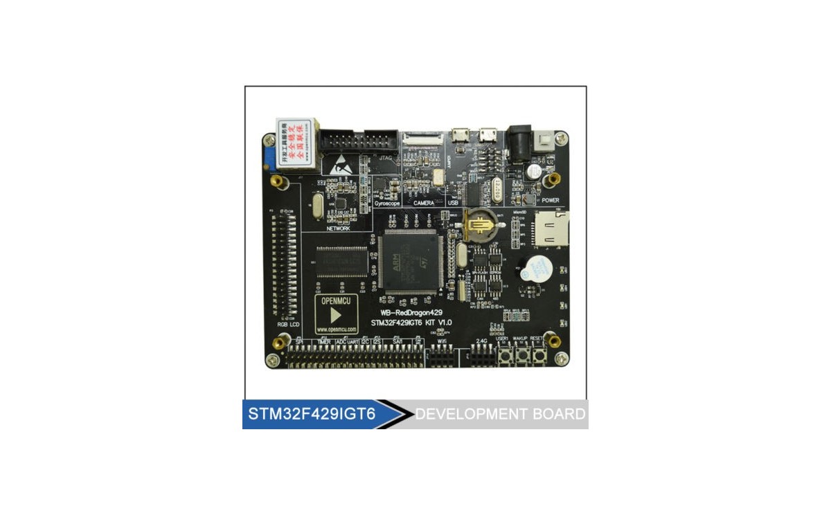 برد توسعه حرفه ای STM32F429IGT6
