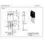 ترانزیستور 2SC5068A نوع NPN پکیج TO-3PFM