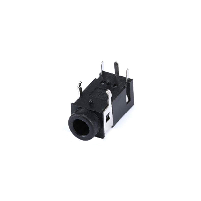 جک هدفون 3.5mm استریو مشکی مدل PJ-322