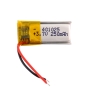 باتری لیتیوم پلیمر 3.7v ظرفیت 250mAh کد 401025
