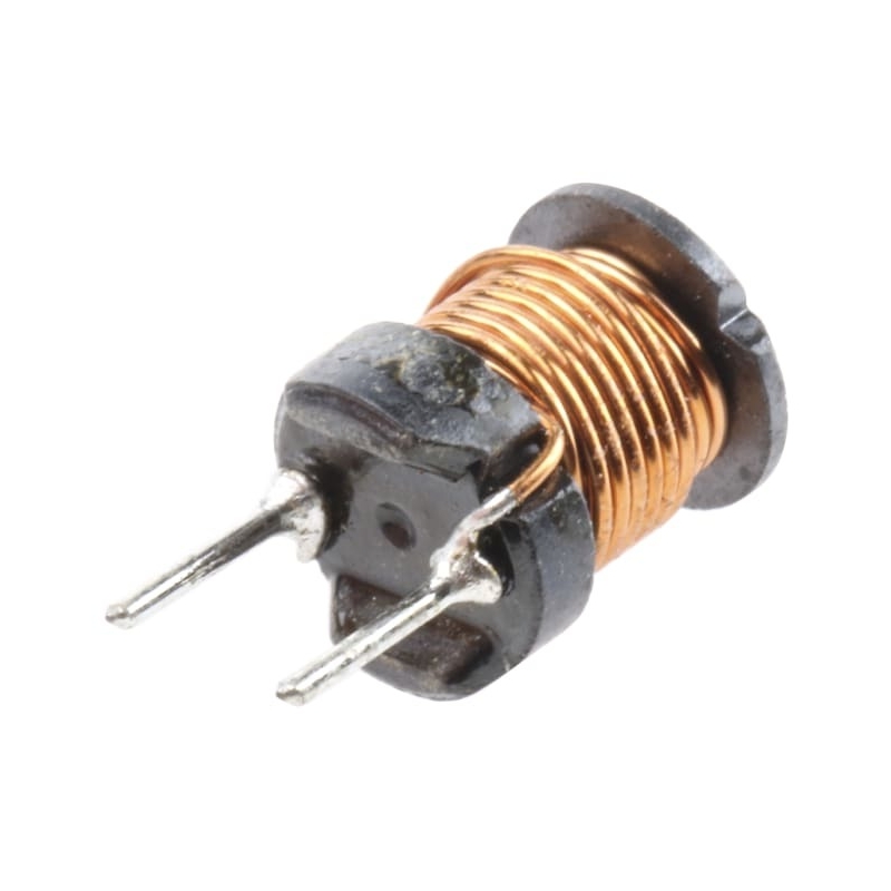 سلف بشکه ای 100uH 0.5A سایز 7x7.8mm سری RCH875 مارک Sumida