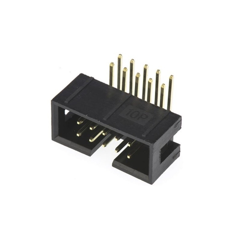 باکس هدر 2X5 رایت Box 10Pin RA