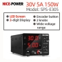 منبع تغذیه دیجیتال 0 تا 30 ولت 5 آمپر NICE-POWER مدل SPS-E305