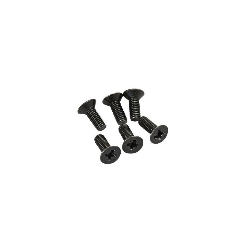 پیچ سرتخت 3x6 ارتفاع 6mm مشکی
