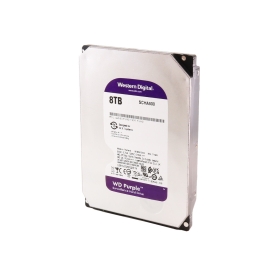 هارد دیسک اینترنال وسترن دیجیتال مدل Purple WD80PURZ ظرفیت 8 ترابایت