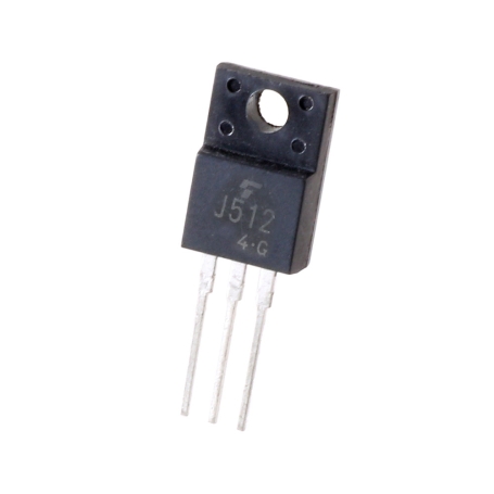 Lot De 2 MOSFET Toshiba 2SJ512 - Transistor Canal P 250V 5A 1,25 Ohm Pour Réparations électroniques