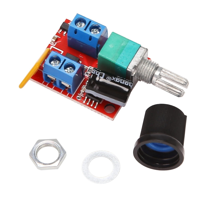ماژول کنترل دور موتور DC دارای خروجی PWM با ولتاژ 3V الی 15V مدل ZS-X4A
