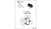 ترانزیستور SMD SS8050 پکیج SOT-23