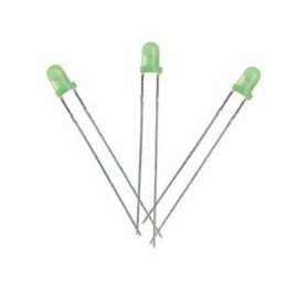 LED سبز 3mm مات مارک K-Bright 