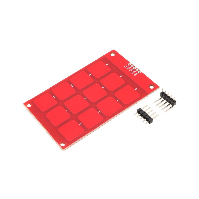 ماژول کیبورد تاچ خازنی با MPR121