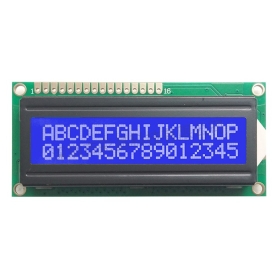 LCD کاراکتری 2x16 بک لایت آبی