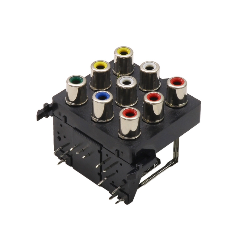 فیش AV مادگی رایت 9 تایی مدل RCA-916