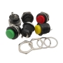 شستی گل پلاستیکی R13-507 آبی