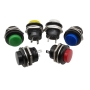 شستی گل پلاستیکی R13-507 مشکی