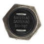 شستی گل پلاستیکی R13-507 زرد