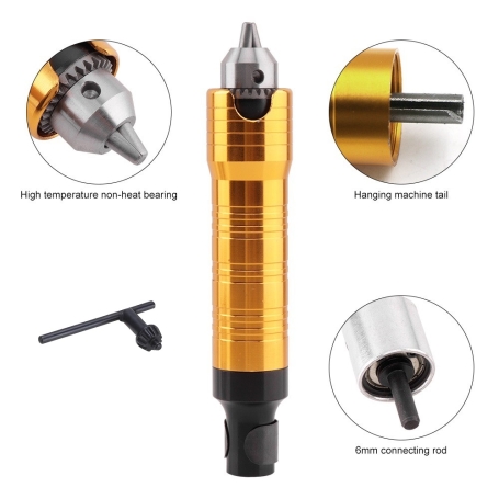 رابط افزایش طول شفت انعطاف پذیر دریل