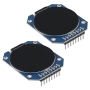 ماژول نمایشگر TFT فول کالر 1.28 اینچ دایره ای SPI با درایور GC9A01