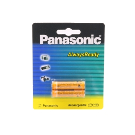 باتری نیم قلمی قابل شارژ 830mAh دوتایی مارک Panasonic