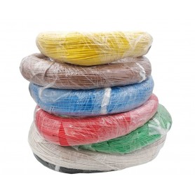 سیم افشان سایز 1x0.25 قرمز حلقه 500 متری