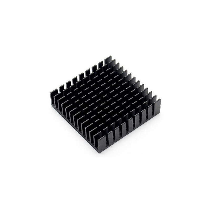 هیت سینک مشکی مربعی سایز 28x28x8mm