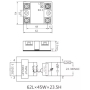 رله حالت جامد SSR-100 DA