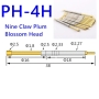 پوگو پین مدل PH-4H طول 38 میلی متر طرح H-Nine Claw Plum Head