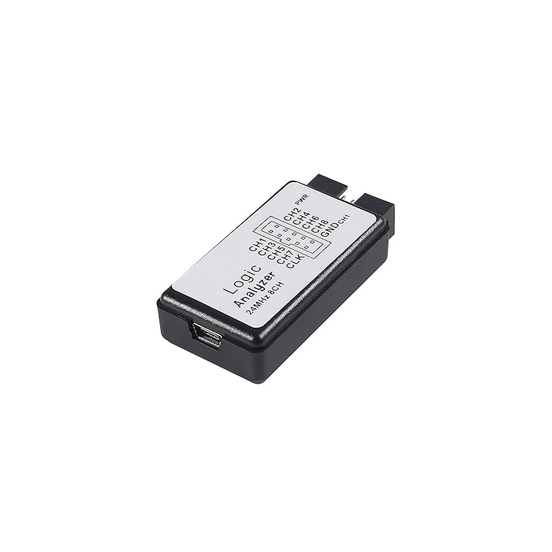 لاجیک آنالایزر USB به همراه بافر 24M 8CH