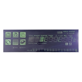 نمایشگر سگمنتی چند منظوره PT6961 سایز 135x40mm