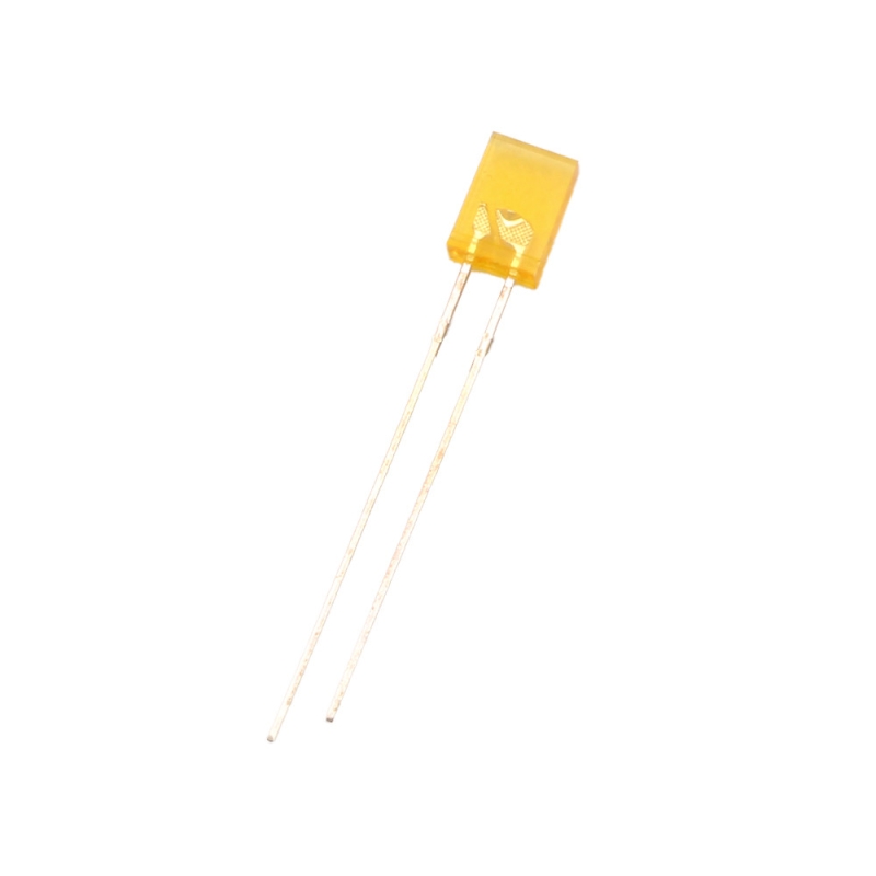 LED تخت خودرنگ شفاف نارنجی لبه دار 2x5