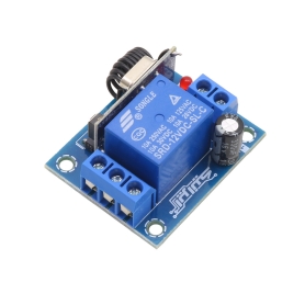 ماژول گیرنده رادیویی صنعتی تک کاناله 433MHz کد لرن ایرانیک (بدون ریموت)