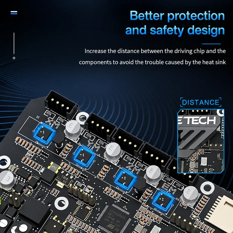 برد کنترل پرینتر سه بعدی SKR Mini E3 V3.0 مارک BIGTREETECH